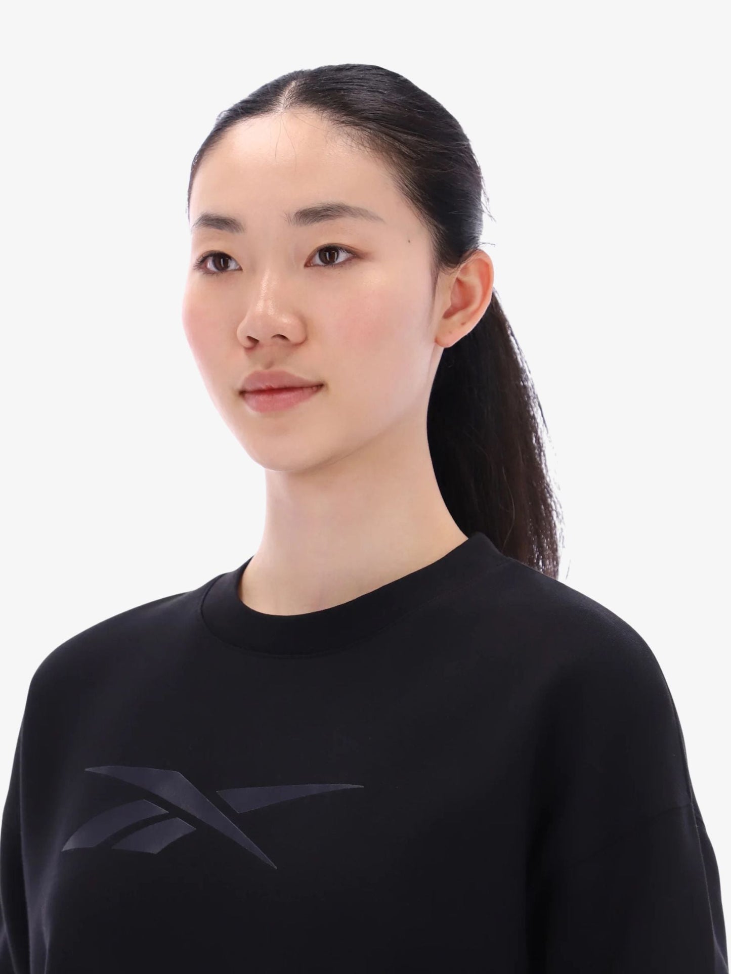 Satin Crewneck Sweatshirt