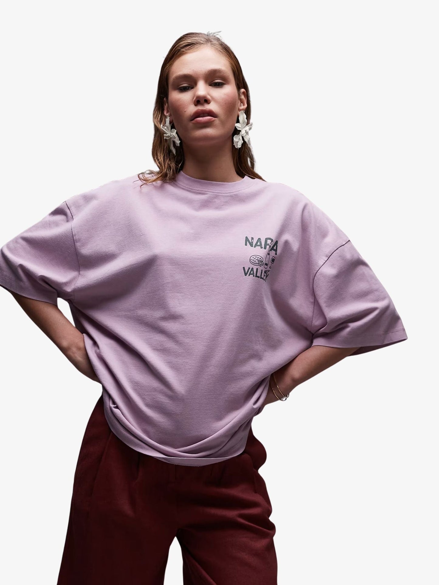 Graphic Napa Valley Oversized Tee