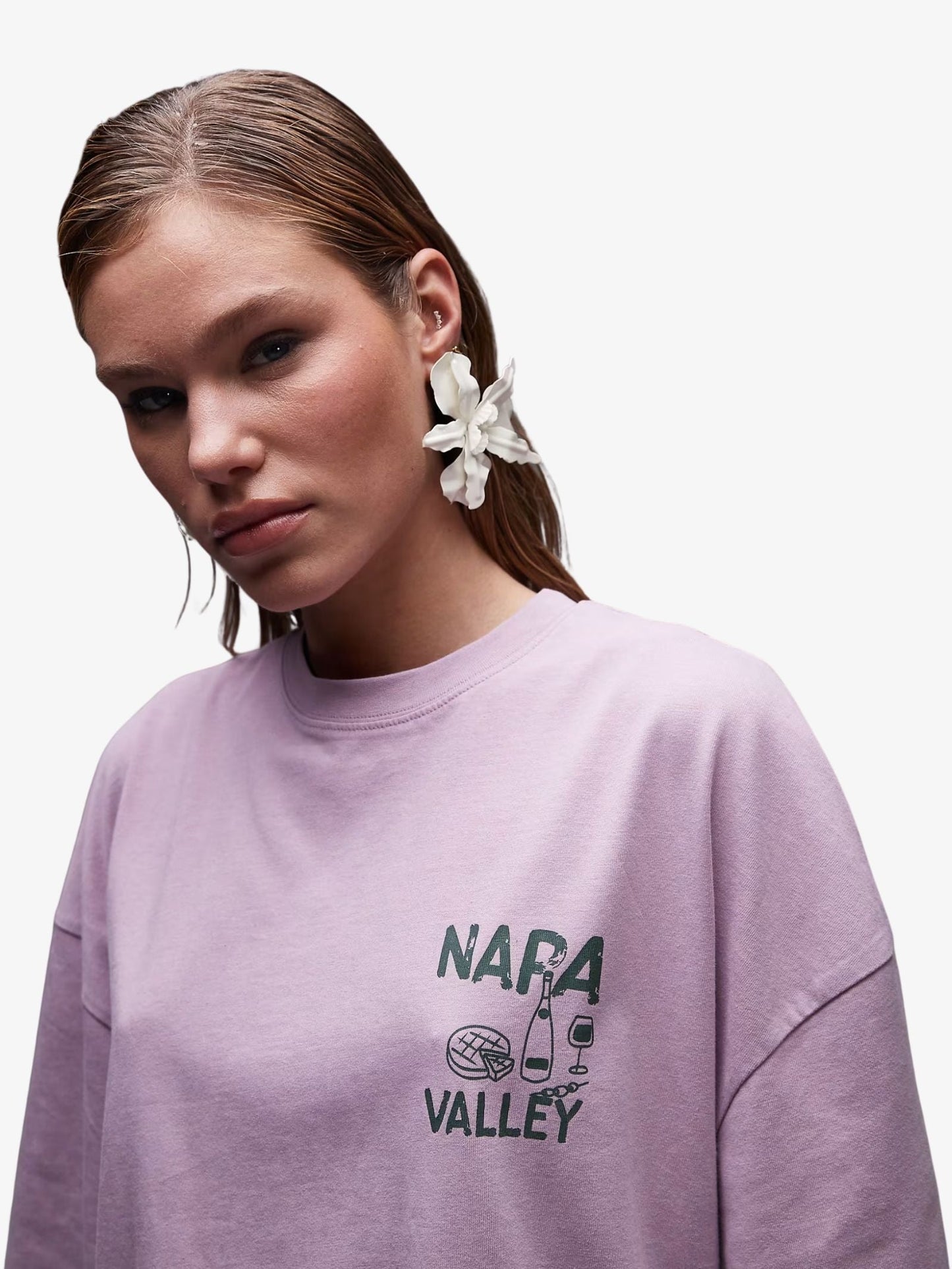 Graphic Napa Valley Oversized Tee