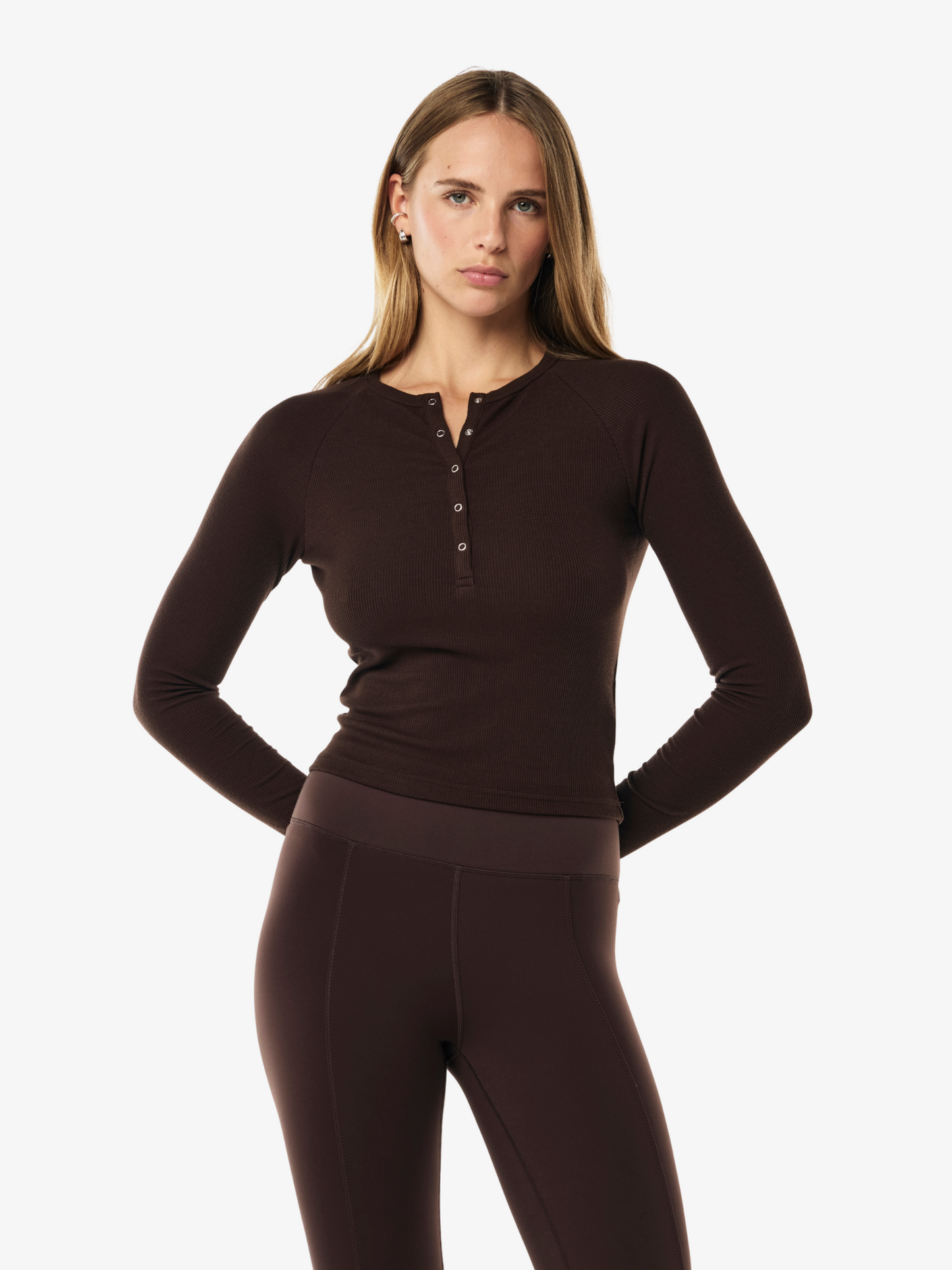 Prive Rib Long Sleeve Tee