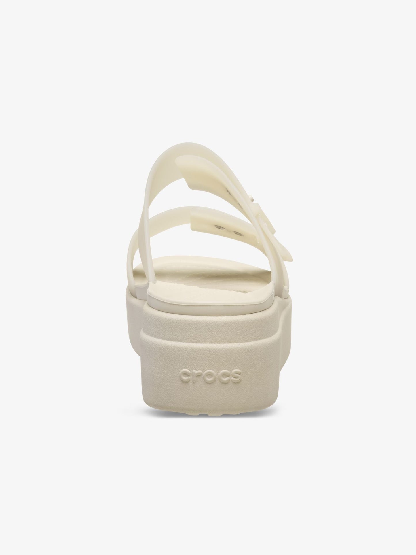 Brooklyn Buckle Frosted Low Wedge