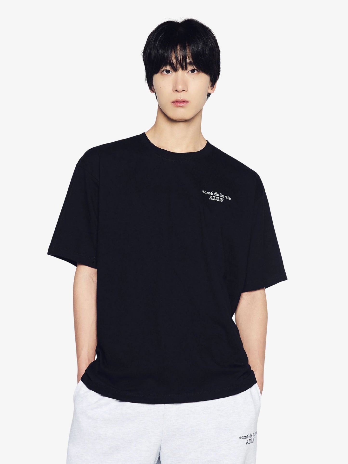 Border Line Basic Logo T-Shirt