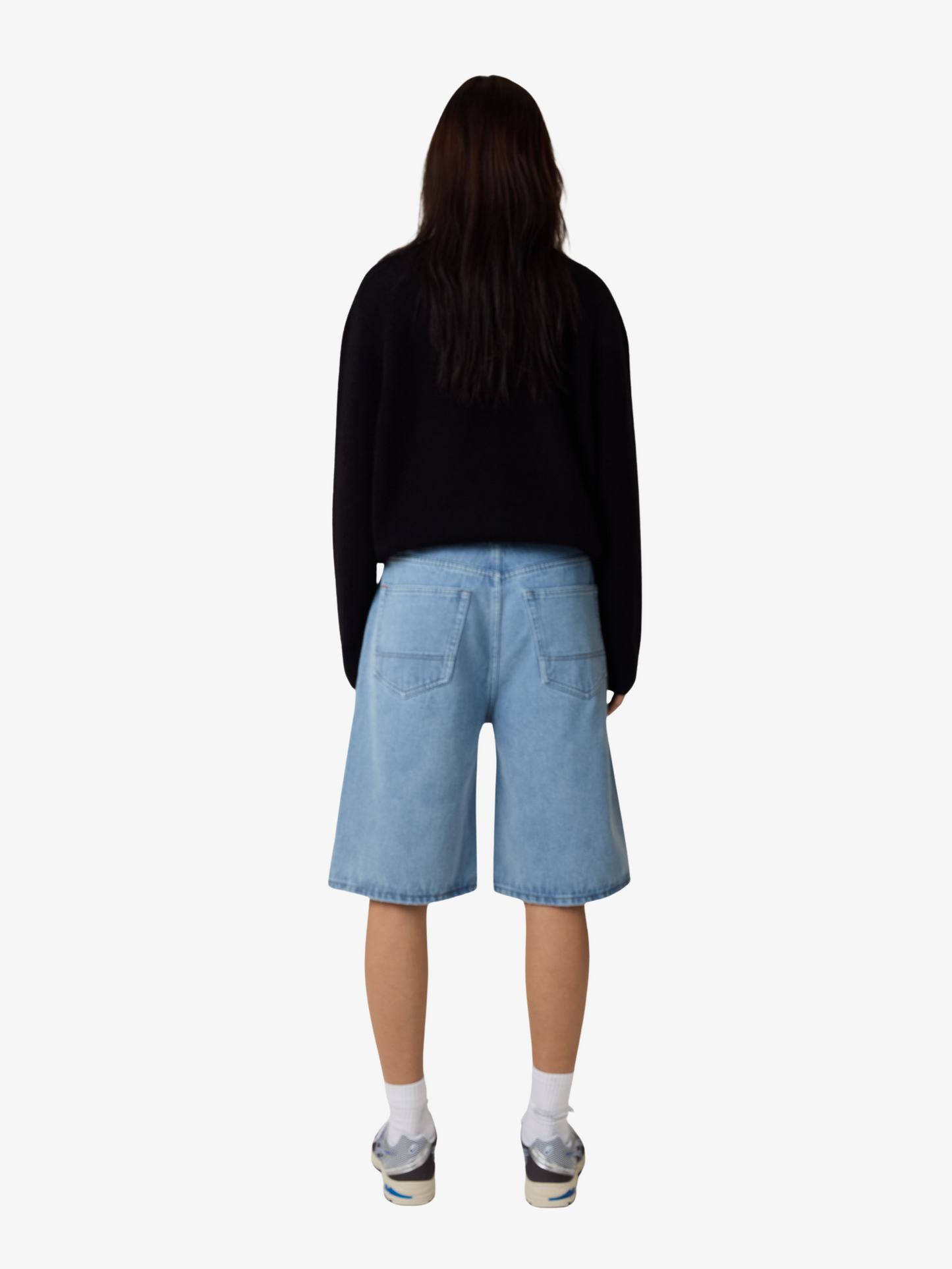 Placement Knit Womens Sweater