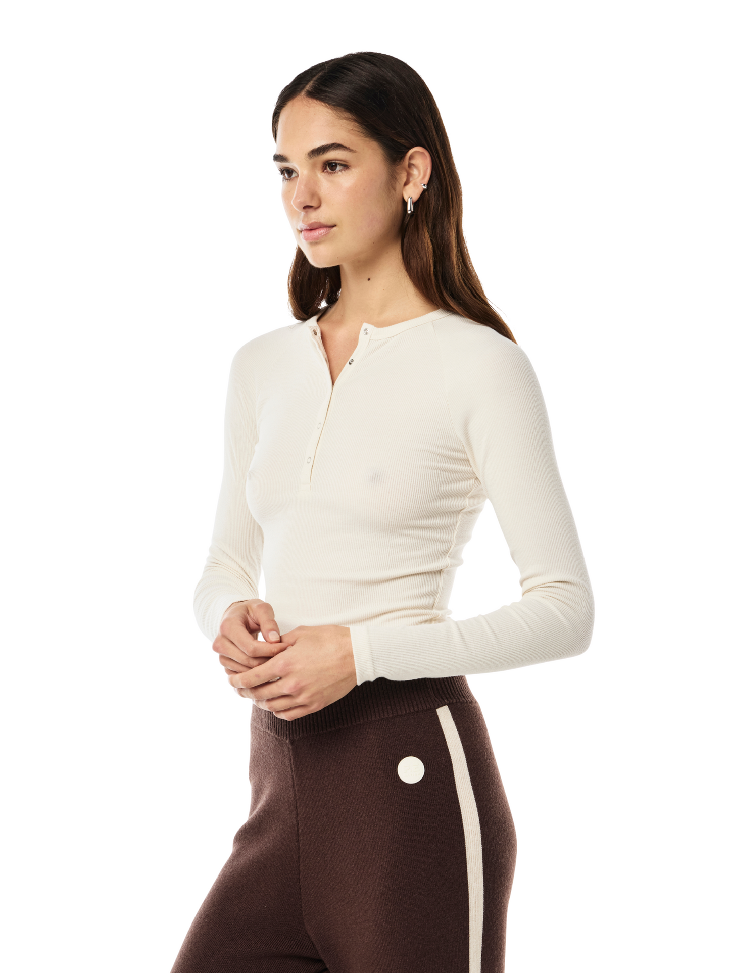 Prive Rib Long Sleeve Tee