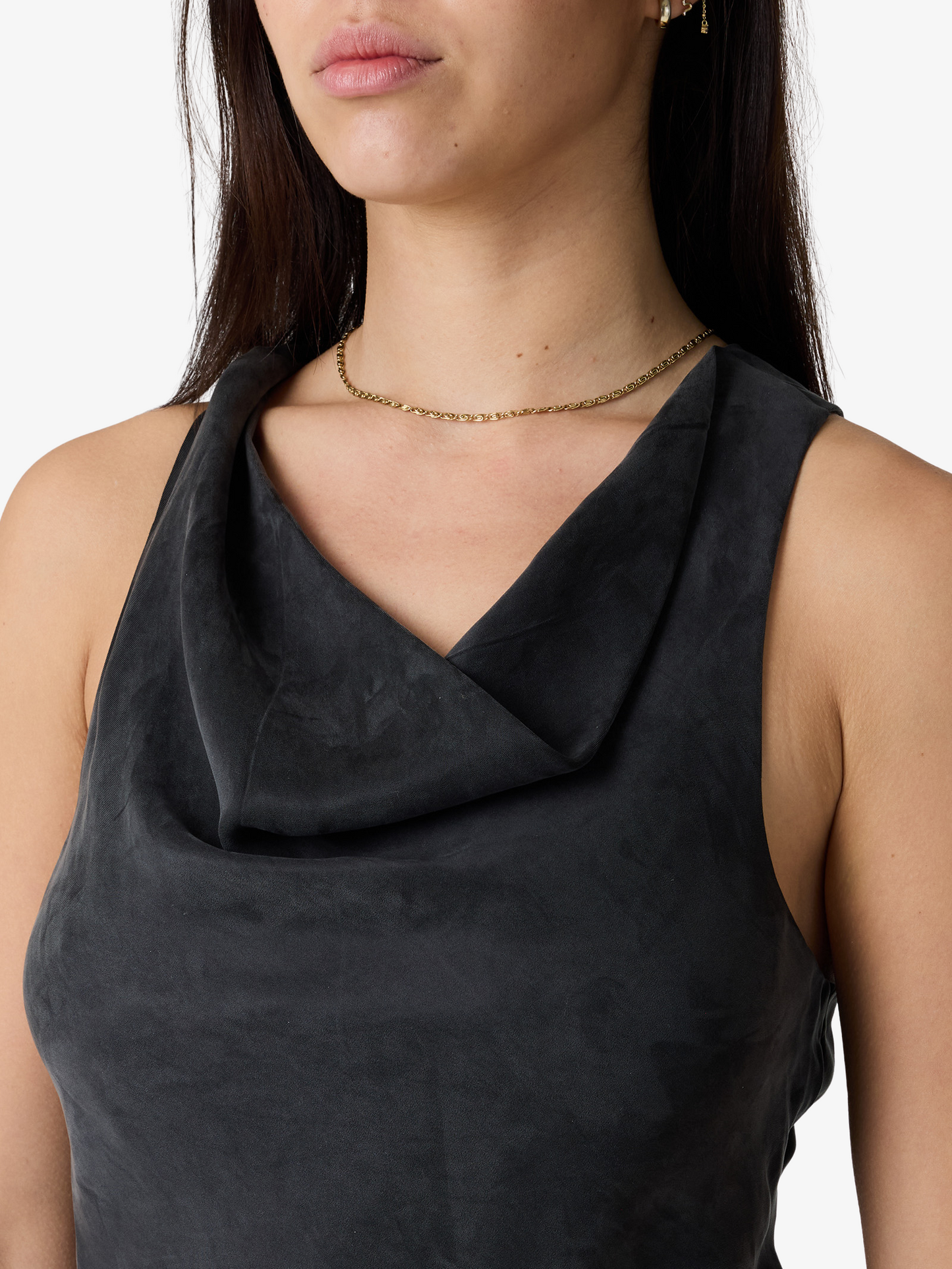 Embellished Cupro Top