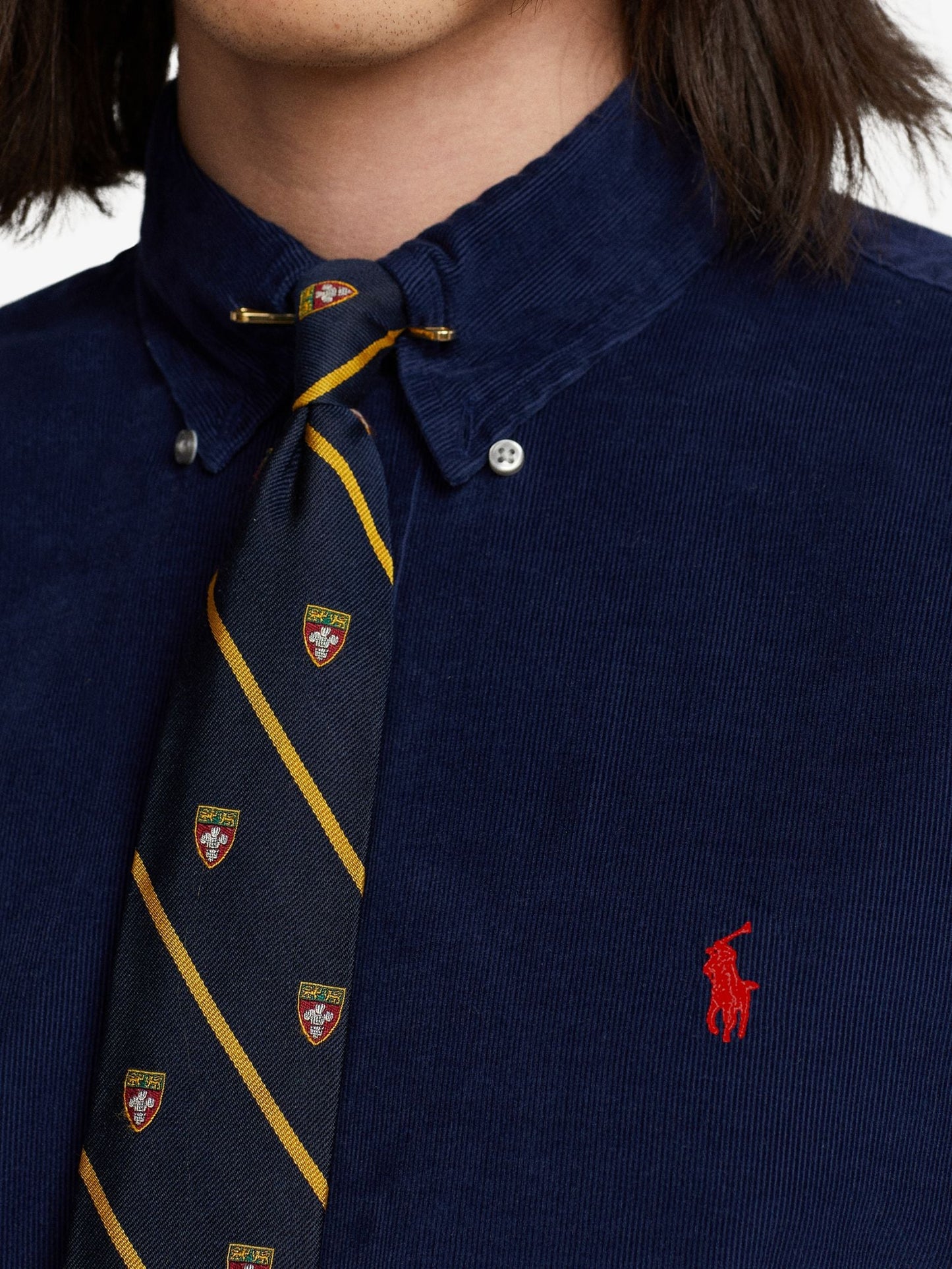 Slim Fit Corduroy Shirt