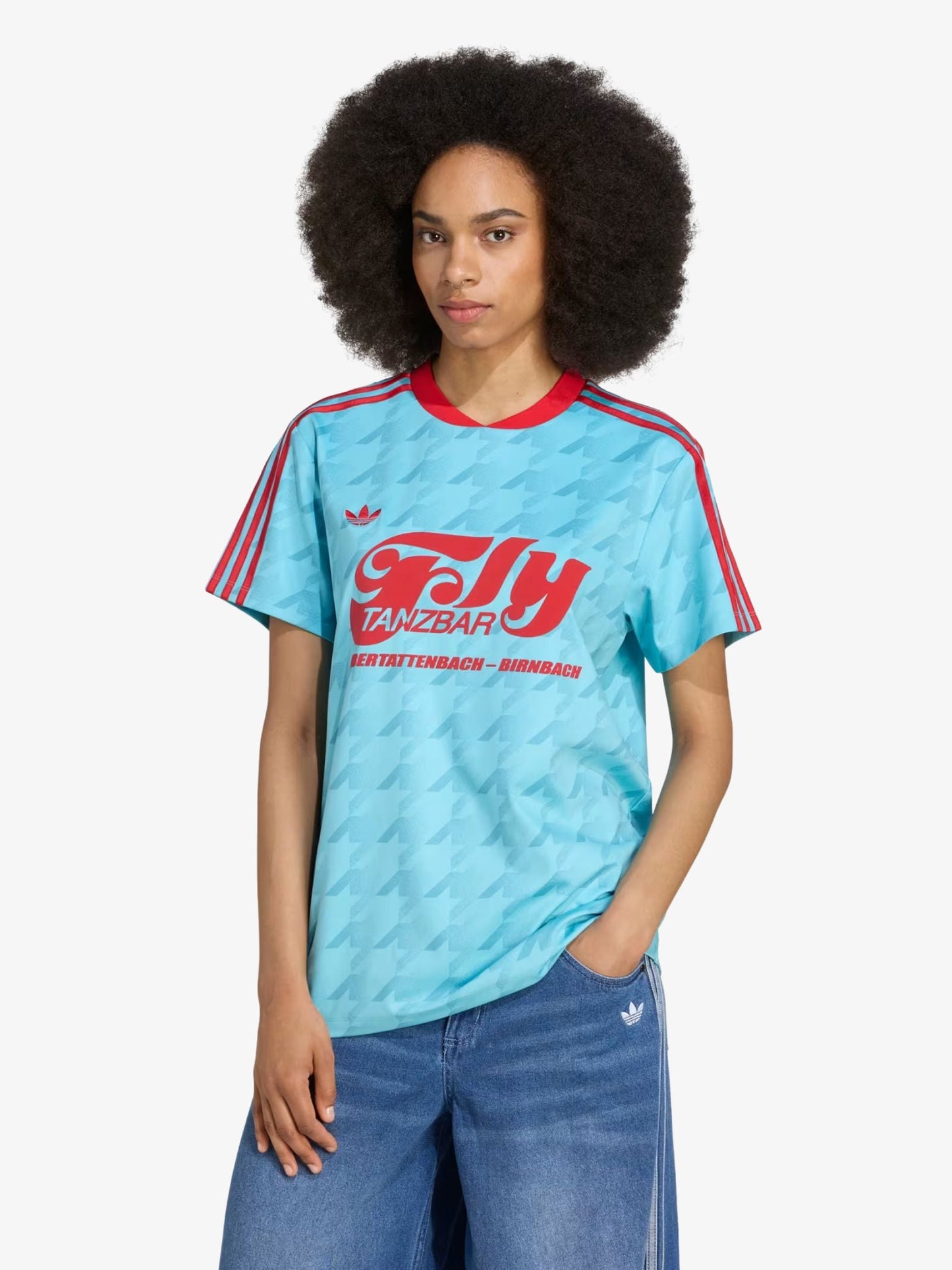 Graphic Football Allover Print Jersey