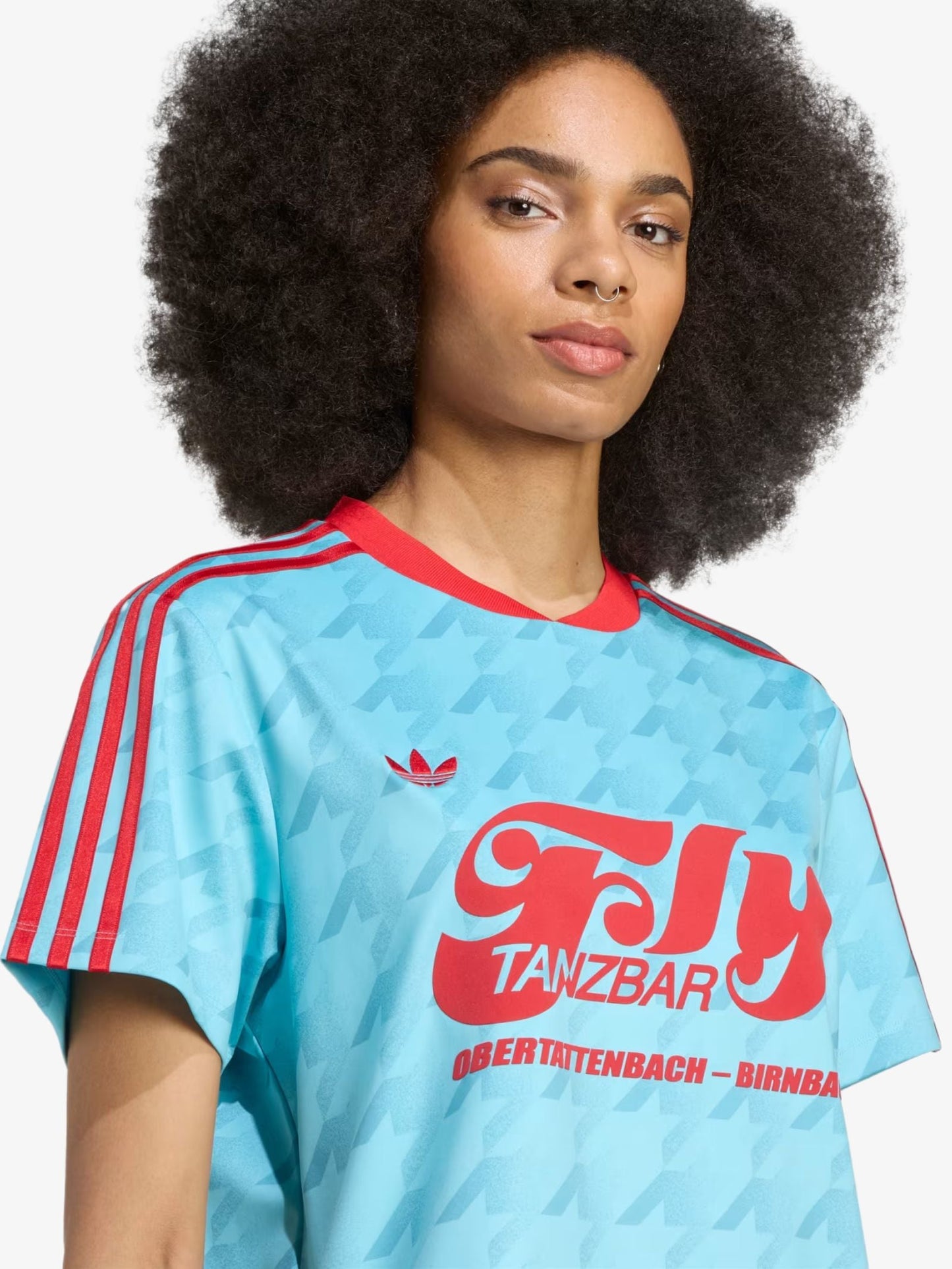 Graphic Football Allover Print Jersey