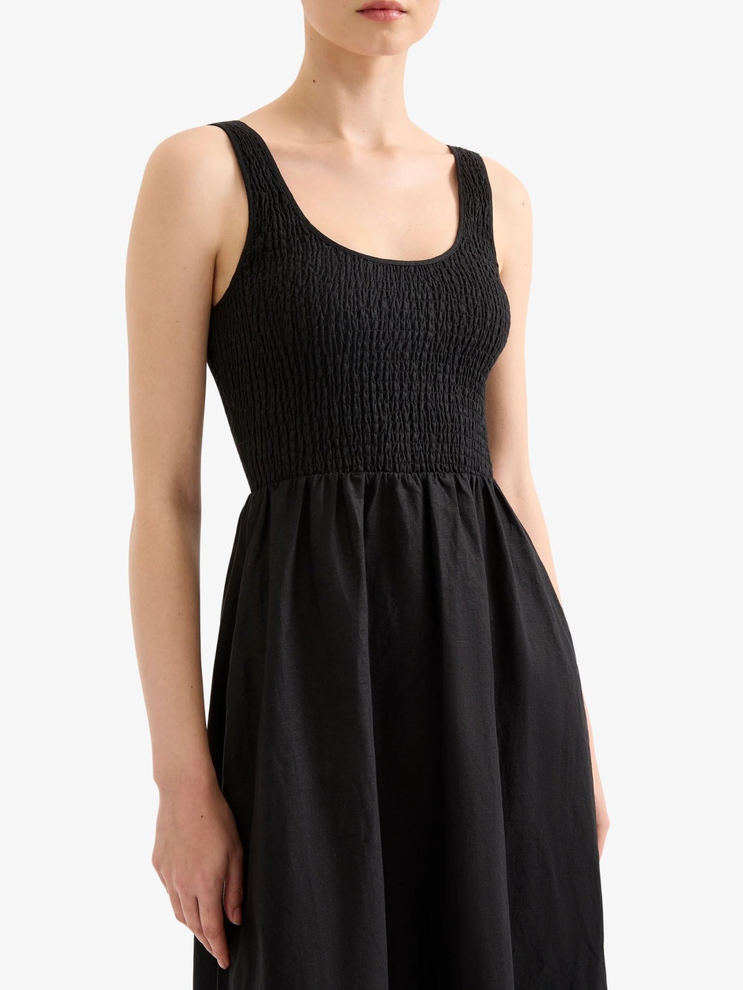 Elio Linen Maxi Dress