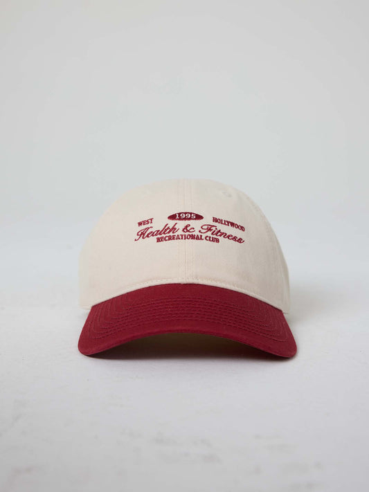 Health and Fitness Two Tone Ball Park Cap