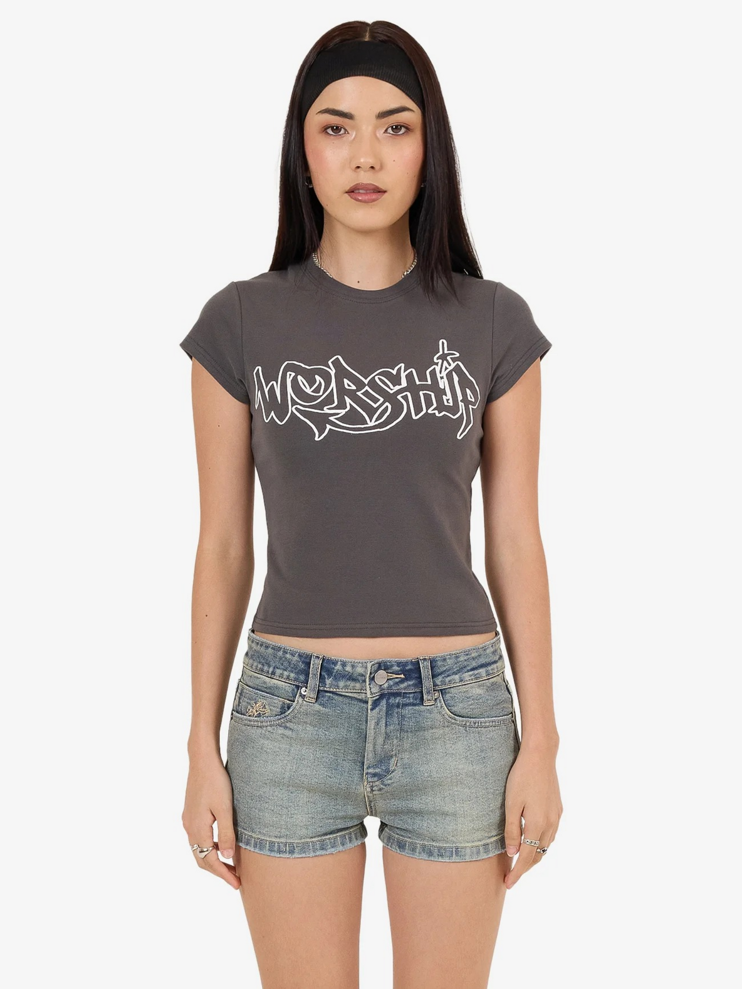 Throws Cap Sleeve Tee