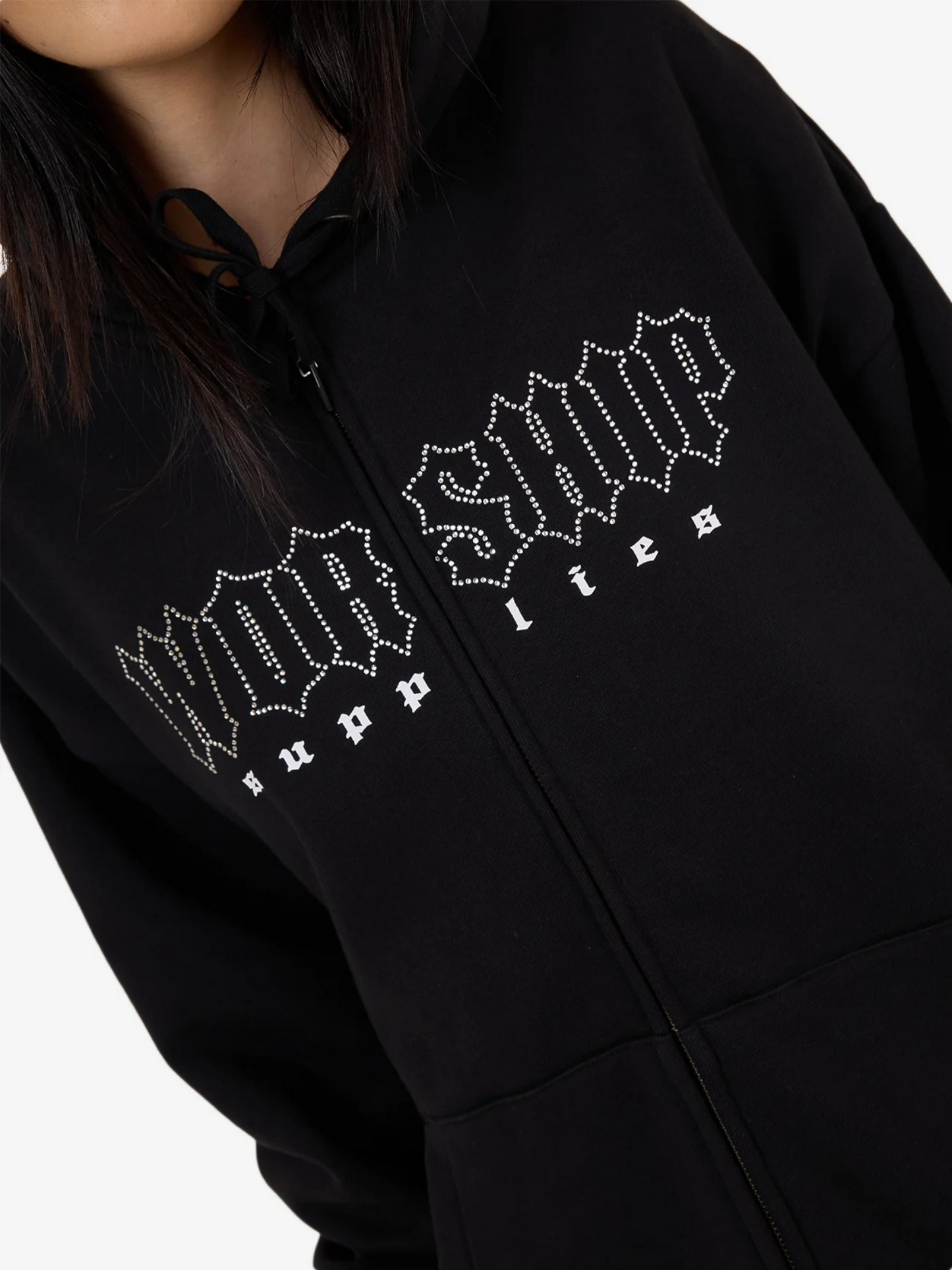 Glitz Zip Front Hood