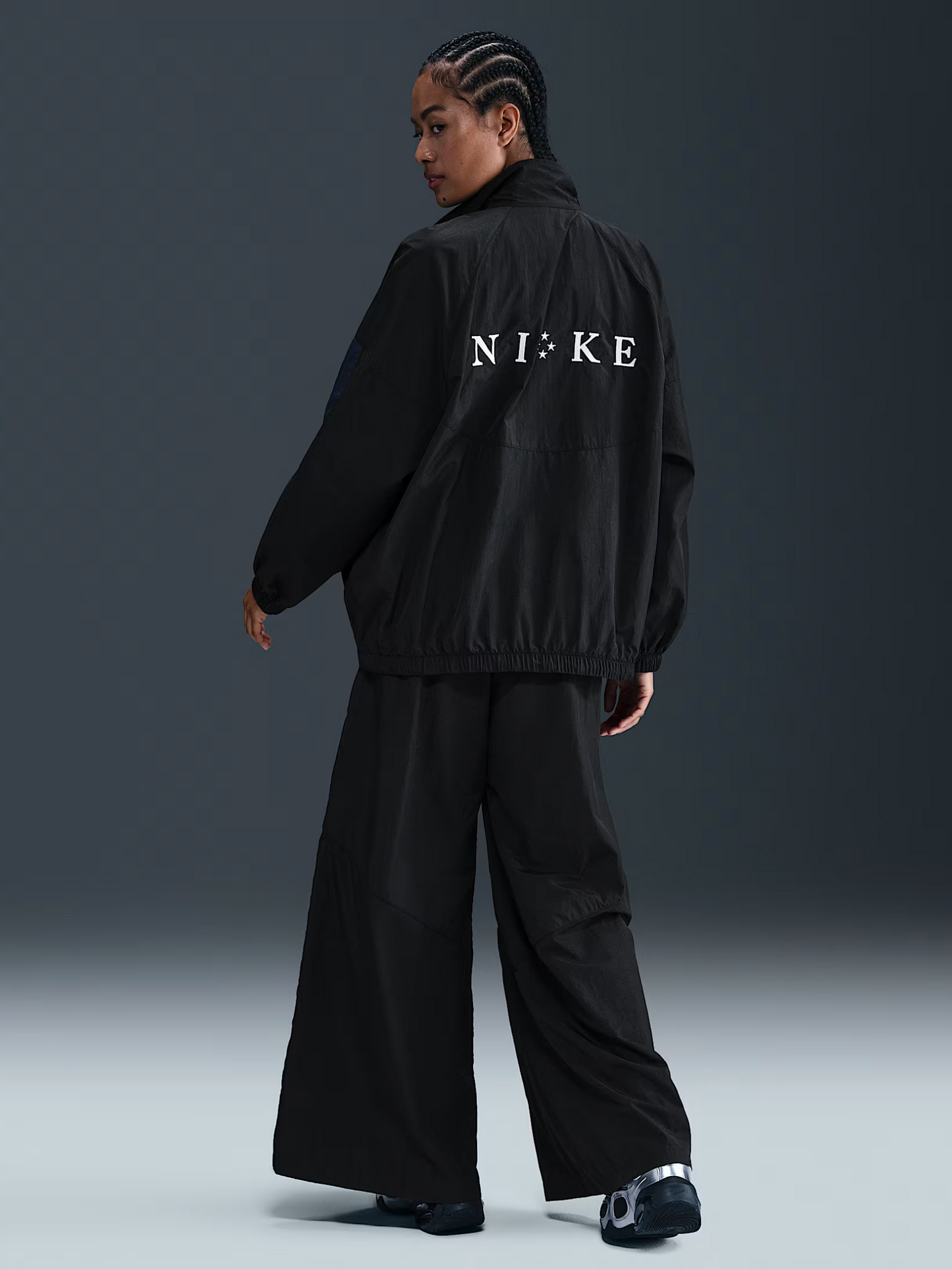 Women's Nike Sportswear Wide-Leg Woven Trousers