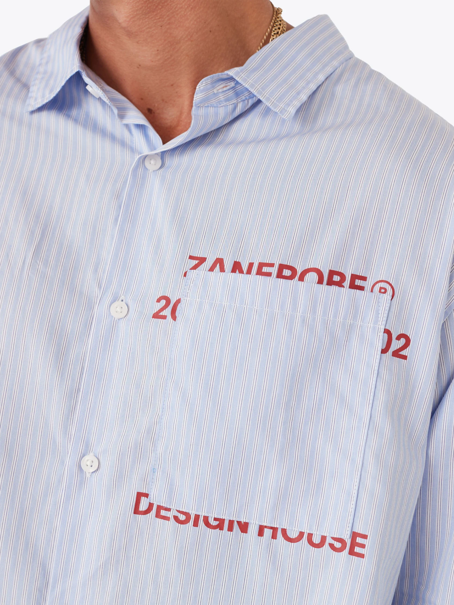 Overlap Crop Ls Shirt