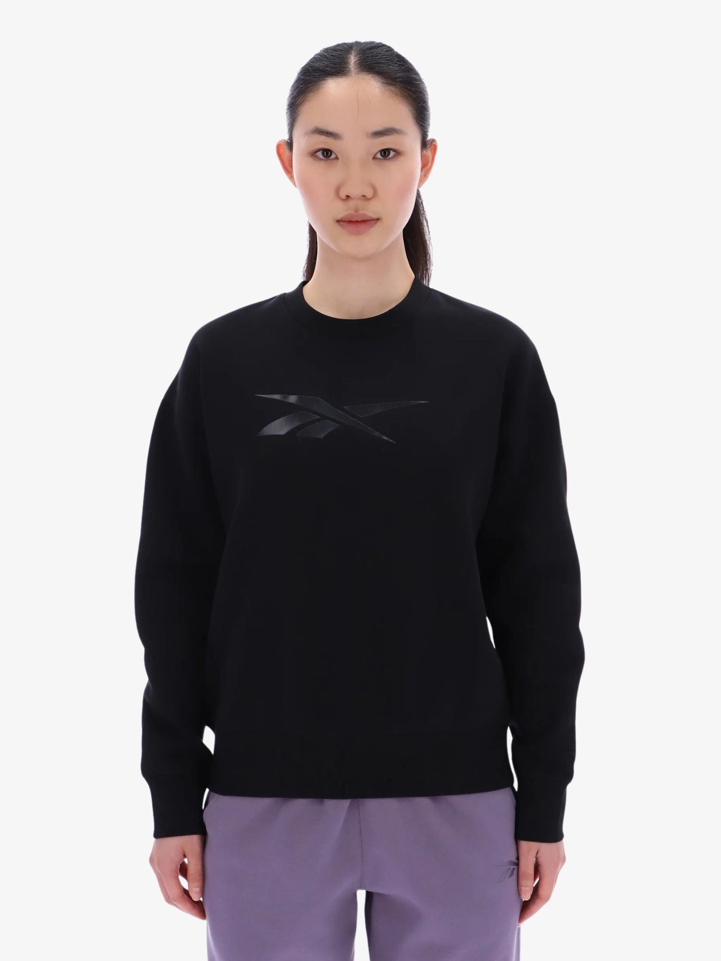 Satin Crewneck Sweatshirt