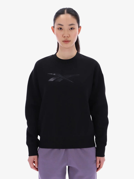 Satin Crewneck Sweatshirt