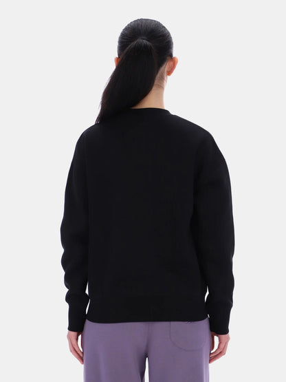 Satin Crewneck Sweatshirt