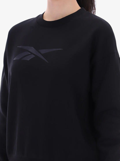 Satin Crewneck Sweatshirt