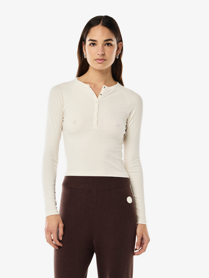 Prive Rib Long Sleeve Tee