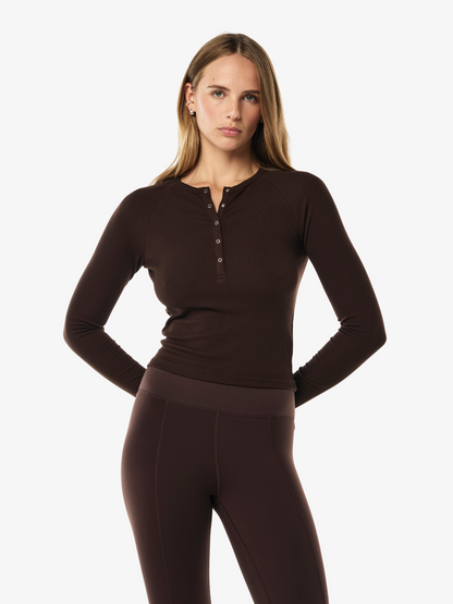 Prive Rib Long Sleeve Tee