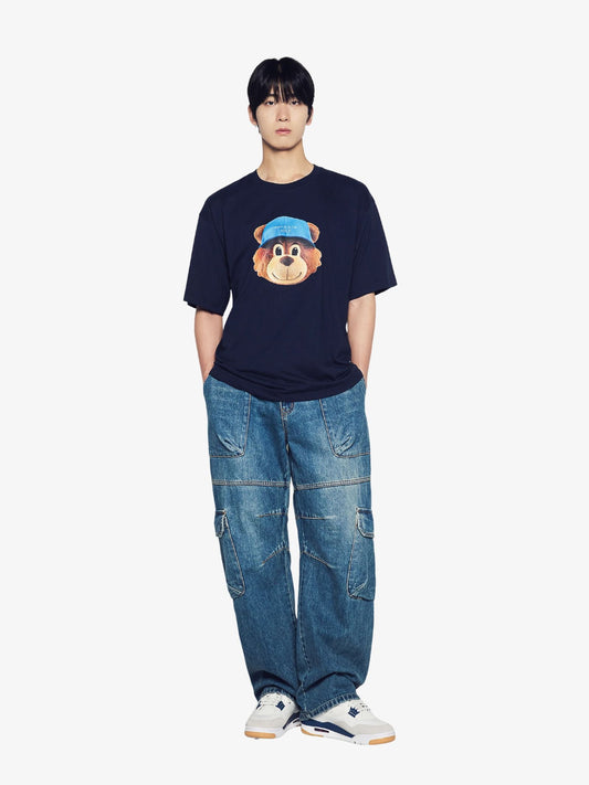 3D AC Bear Face T-Shirt