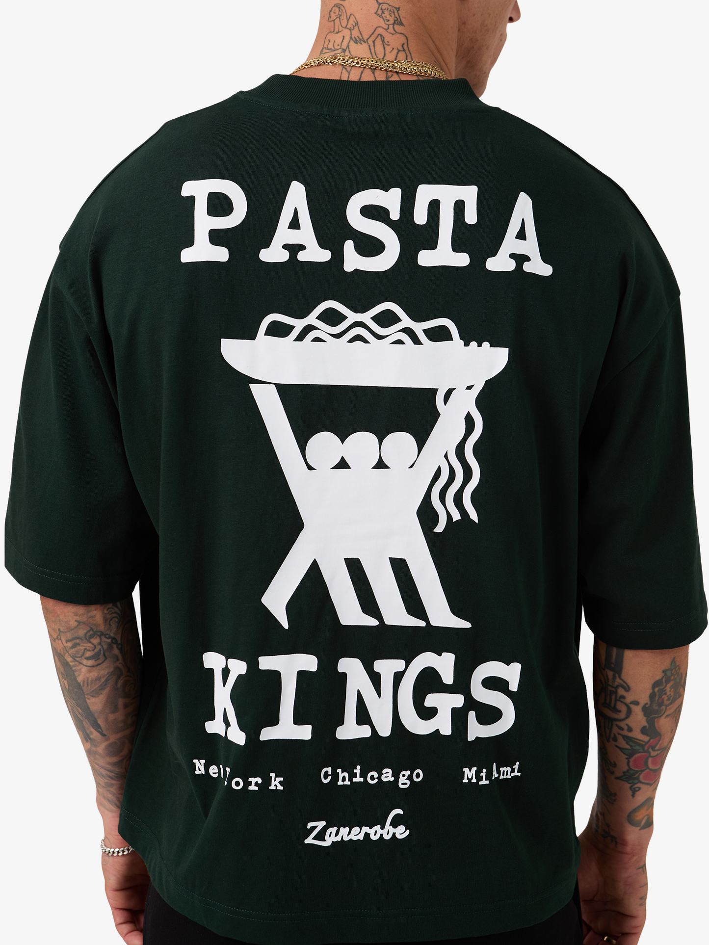Pasta Kings Crop Flow Tee