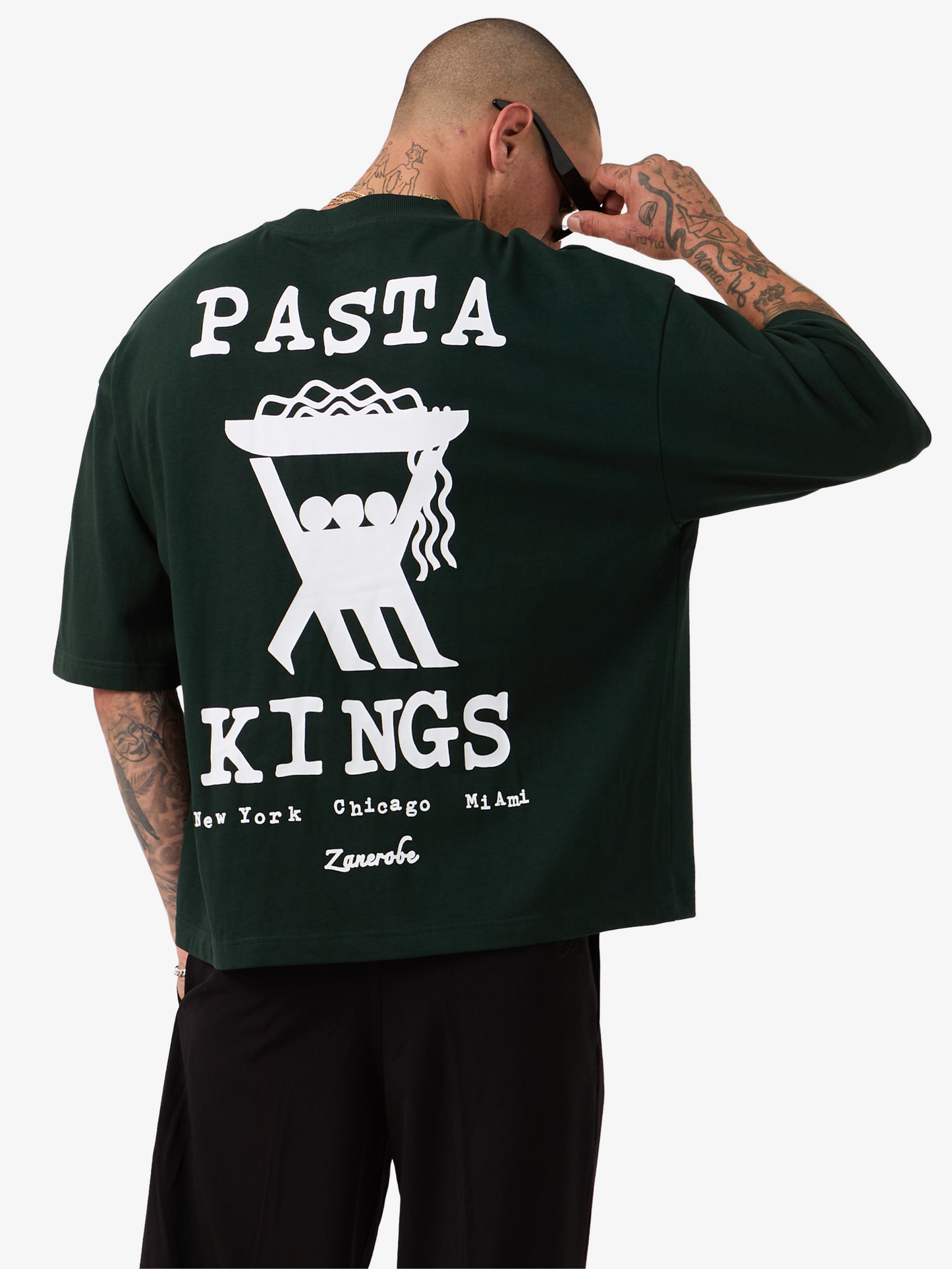 Pasta Kings Crop Flow Tee