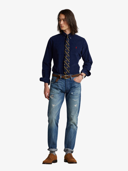 Slim Fit Corduroy Shirt