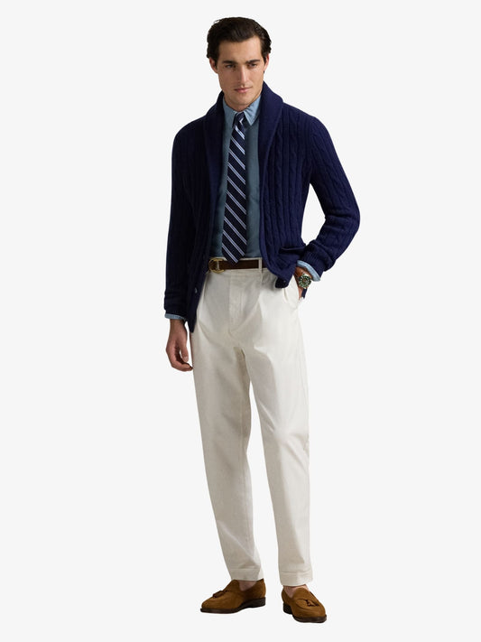 Custom Fit Indigo Chambray Shirt