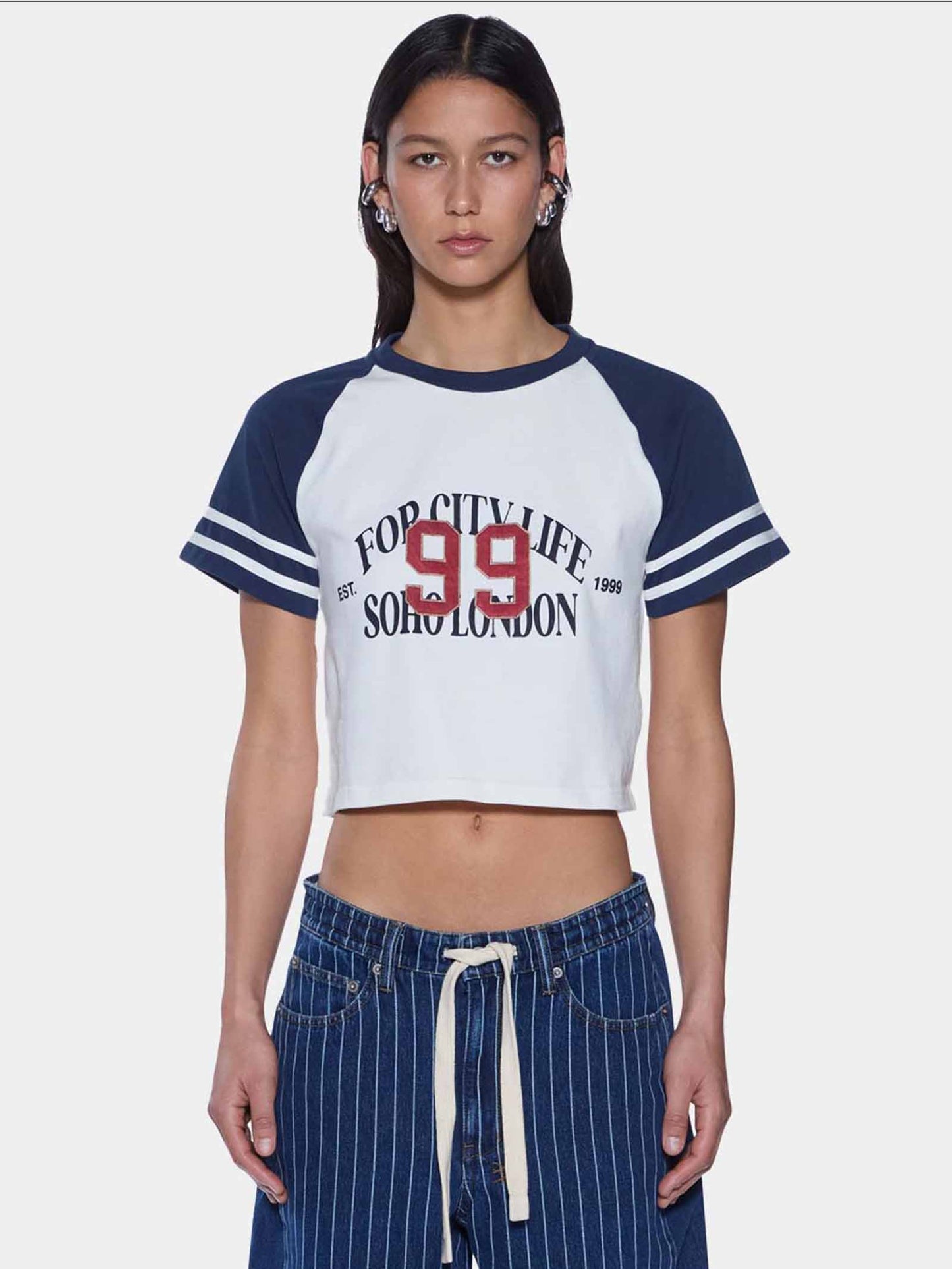 Raglan Boxy Short Sleeve Tee