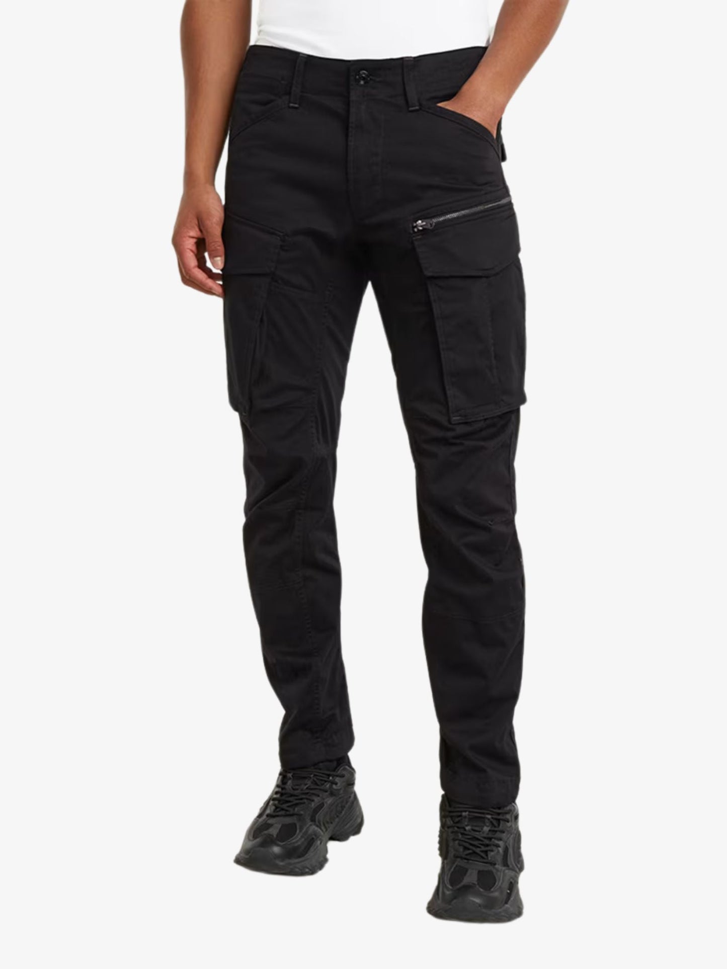 Rovic Zip 3D Regular Tapered Pants
