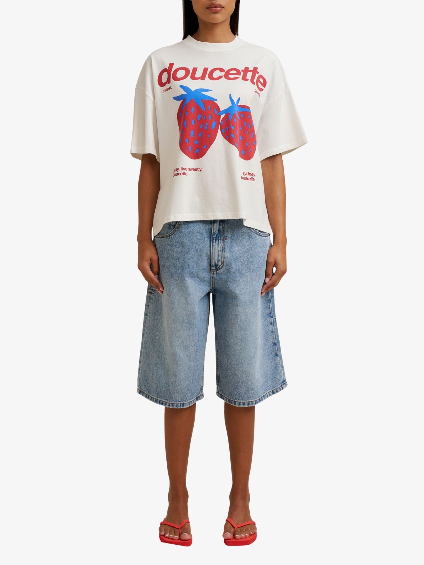 Unisex Live Sweet Compact Tee