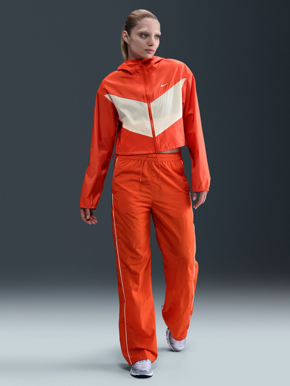 Women's Loose Woven Hooded Jacket