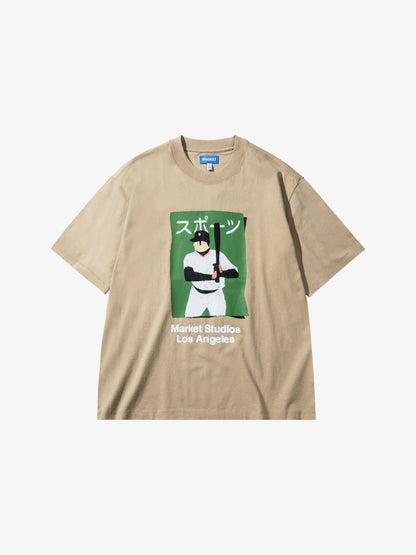 Illustrated Baseball T-Shirt