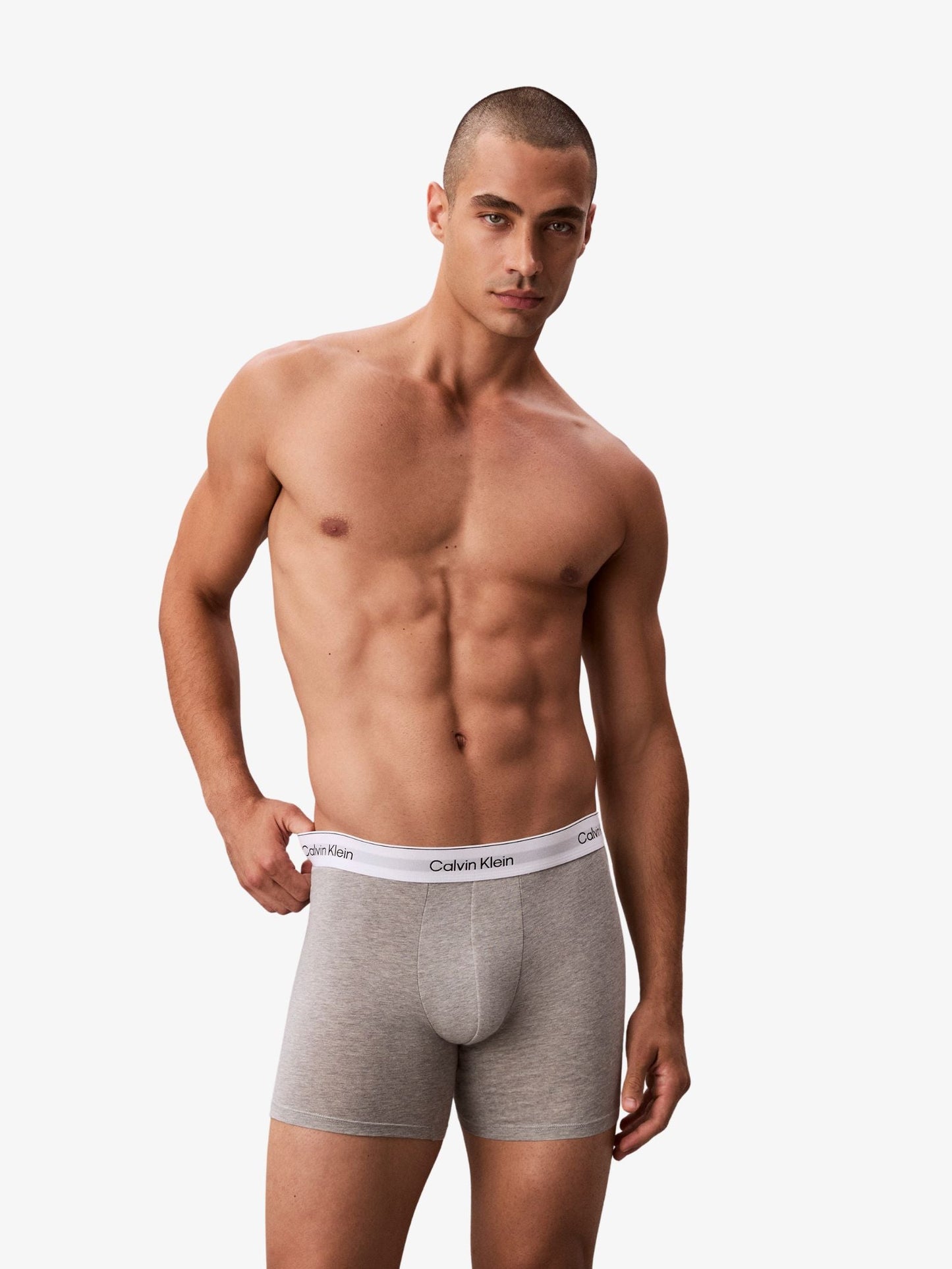 Icon Cotton Stretch Boxer Briefs (Mixed 3-Pack)