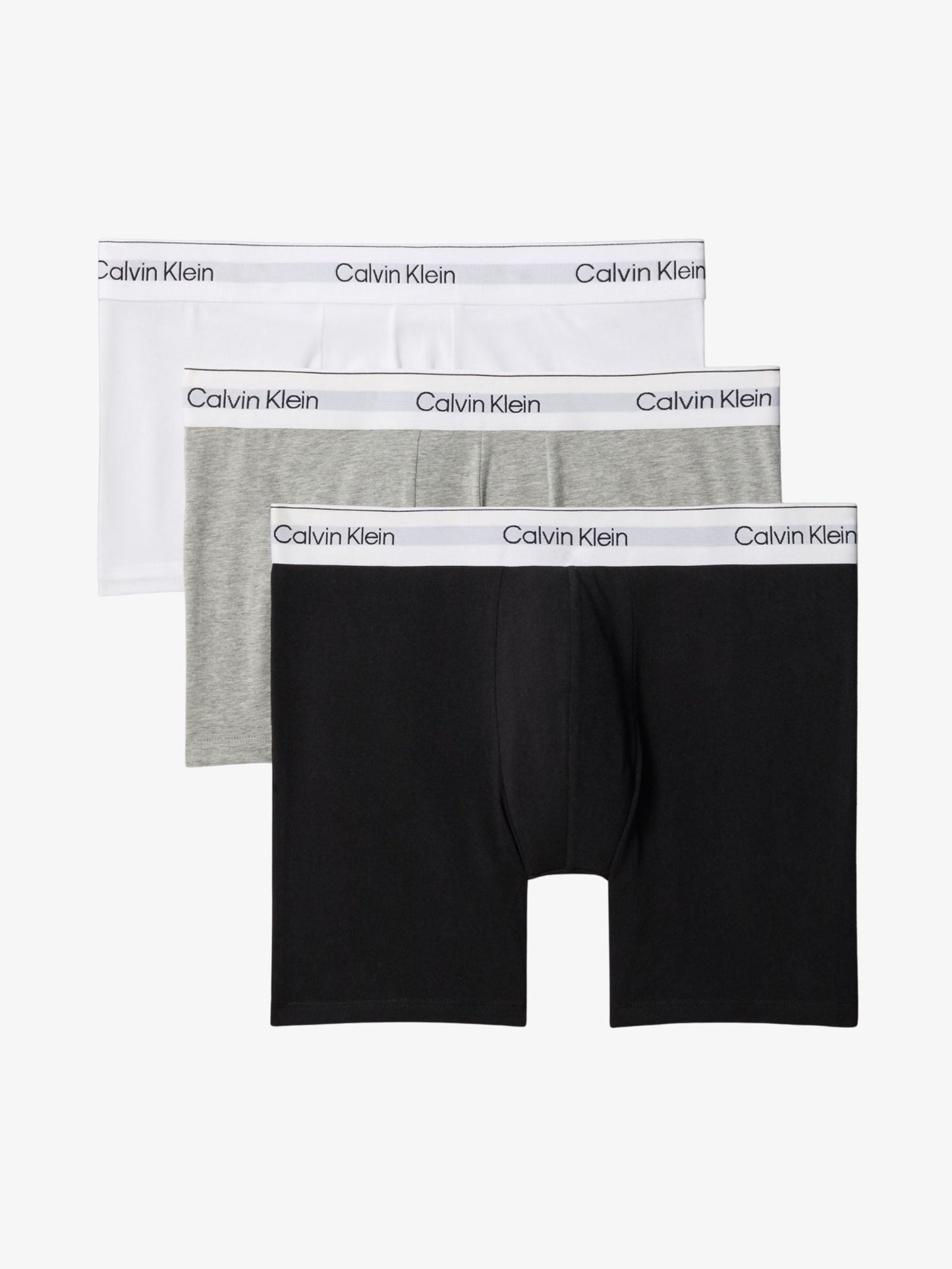 Icon Cotton Stretch Boxer Briefs (Mixed 3-Pack)