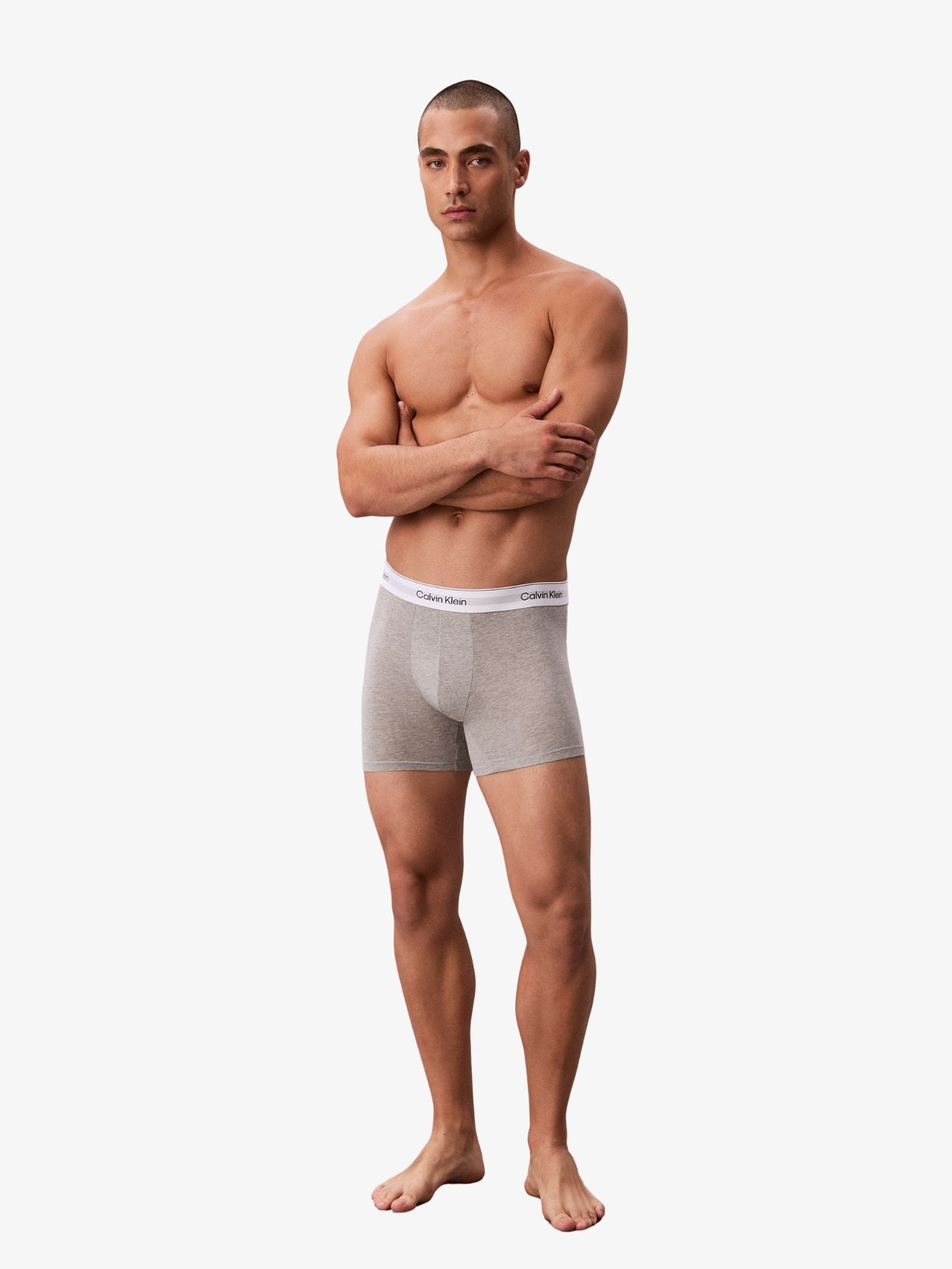 Icon Cotton Stretch Boxer Briefs (Mixed 3-Pack)