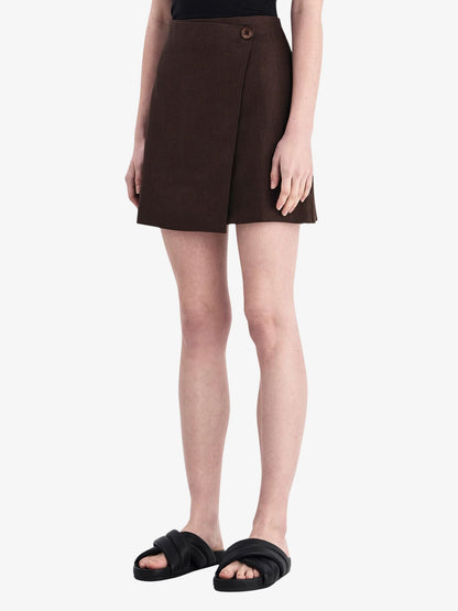 Thilda Linen Skirt