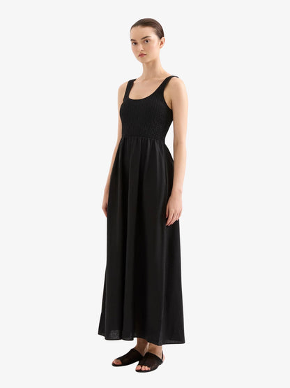 Elio Linen Maxi Dress