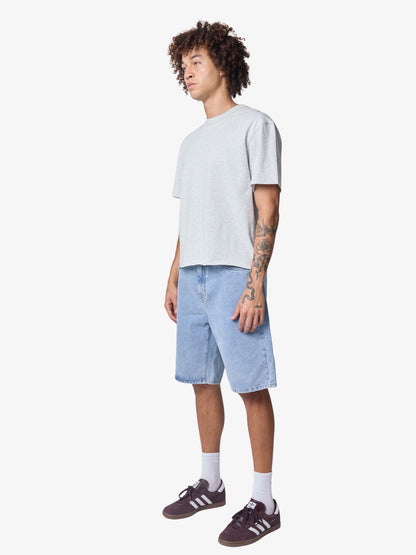 Embroidered 5 Pocket Shorts