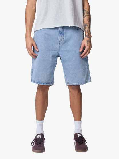 Embroidered 5 Pocket Shorts