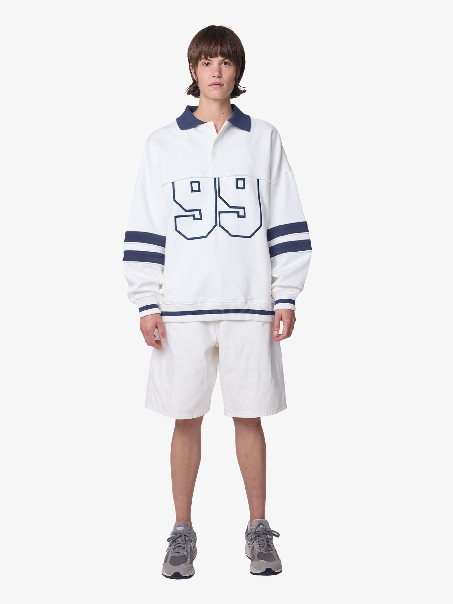 99 Boyfriend Polo Sweatshirt