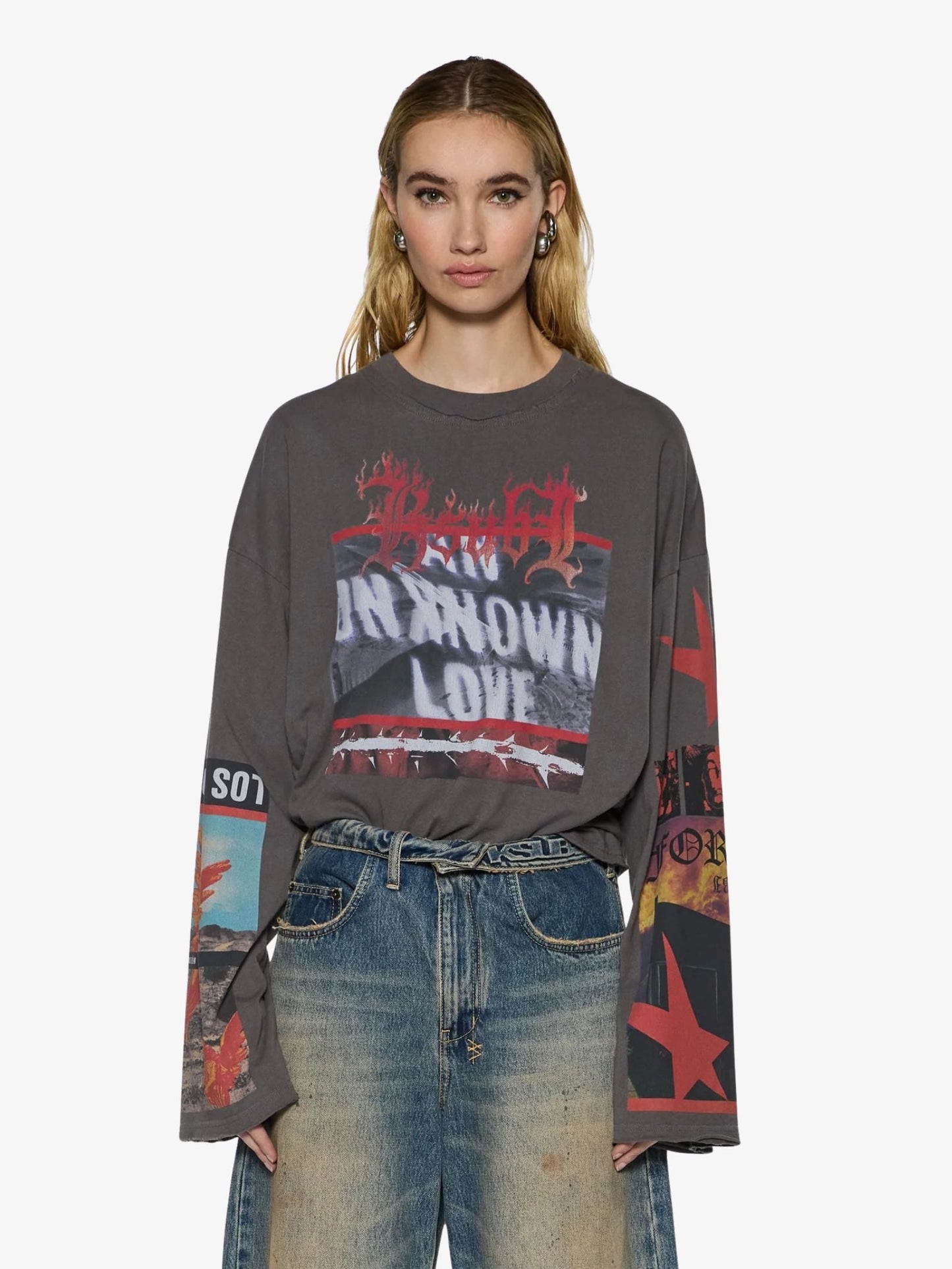 Altar Long Sleeve Boyfriend Tee