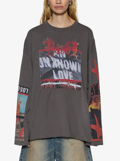 Altar Long Sleeve Boyfriend Tee