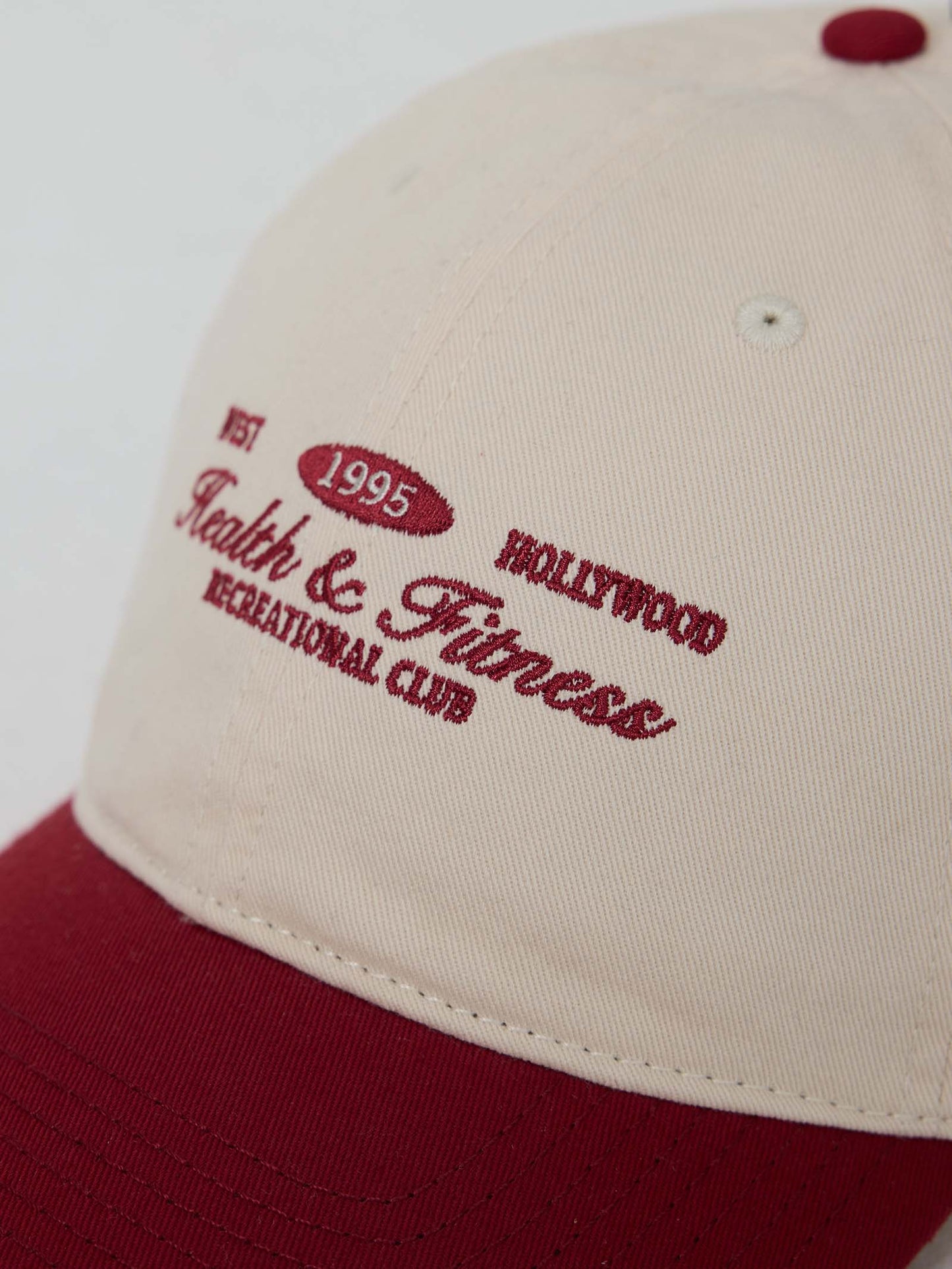 Health and Fitness Two Tone Ball Park Cap