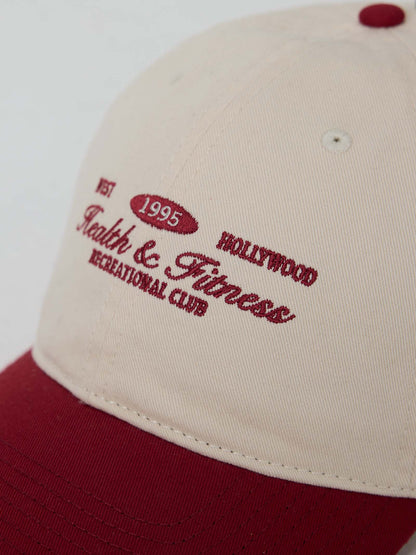 Health and Fitness Two Tone Ball Park Cap