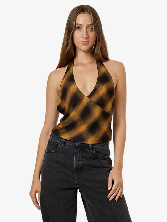 Lost Signal Halter Top