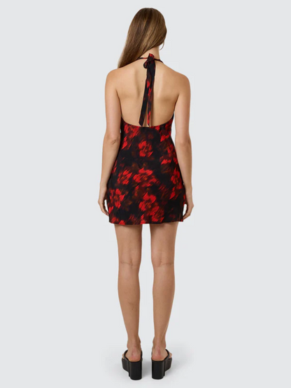 Women's Lucky For You Floral Mini Dress