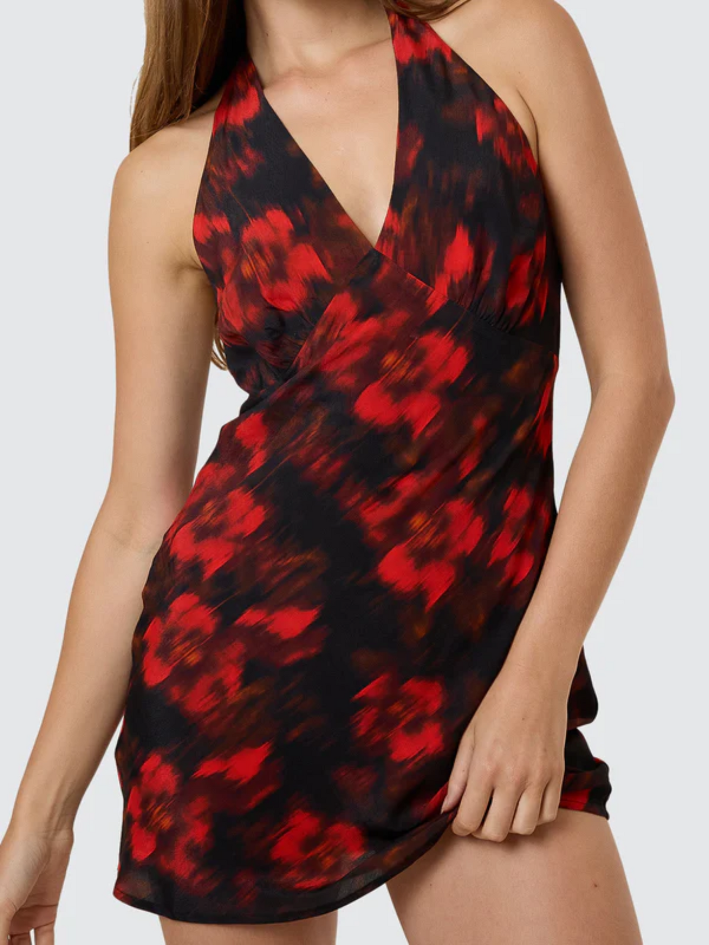Women's Lucky For You Floral Mini Dress