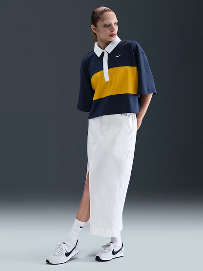 Nike Sportswear Women's Oversized Short-Sleeve Polo Top